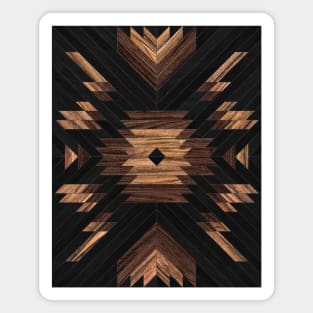 Urban Tribal Pattern No.7 - Aztec - Wood Magnet